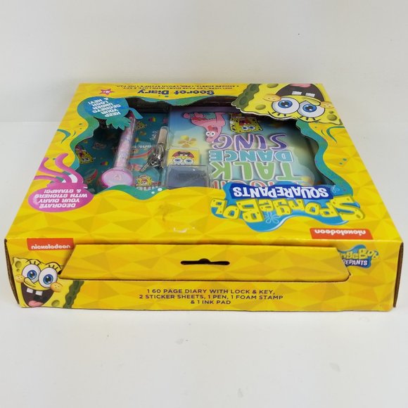 SpongeBob SquarePants Secret Diary Set - New in Box - Picture 13 of 15